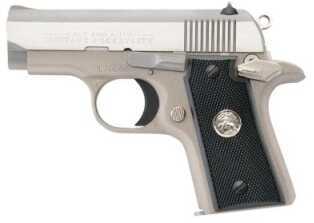 Colt Mustang Pocket Lite 380 ACP 2.75" Barrel 6 Round Stainless Steel Semi Automatic Pistol O6891